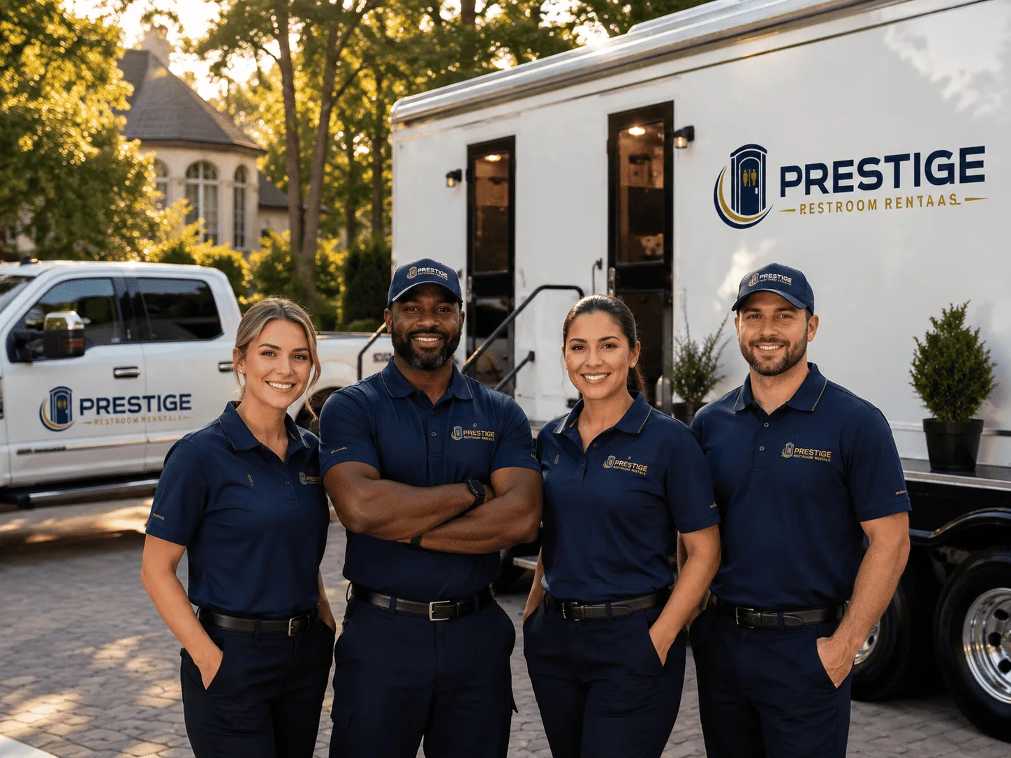 Trusted Luxury Portable Restrooms company in Milton, KS